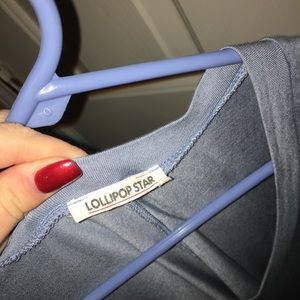 Women’s blue dress